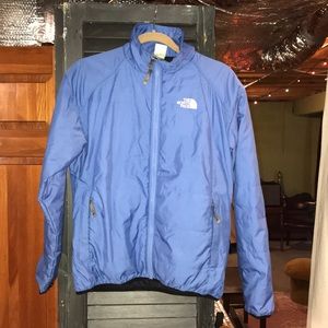 Warm down hiking jacket